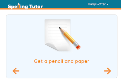 Get pen and paper